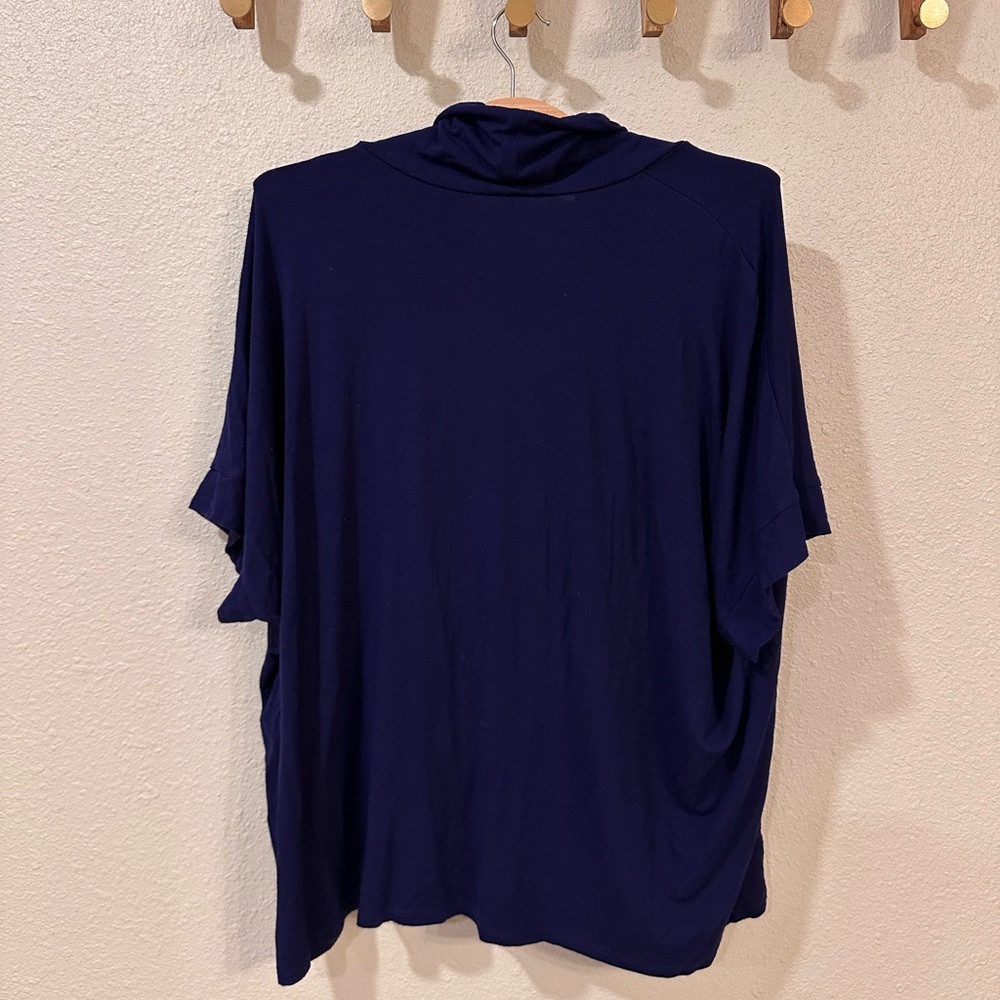 Eileen Fisher cowl neck‎ dolman sleeve top - Picture 2 of 5